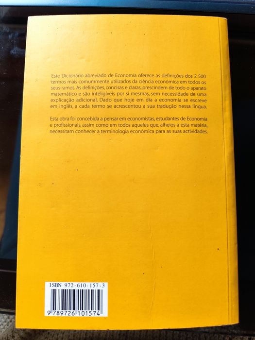 Dicionário abreviado de economia