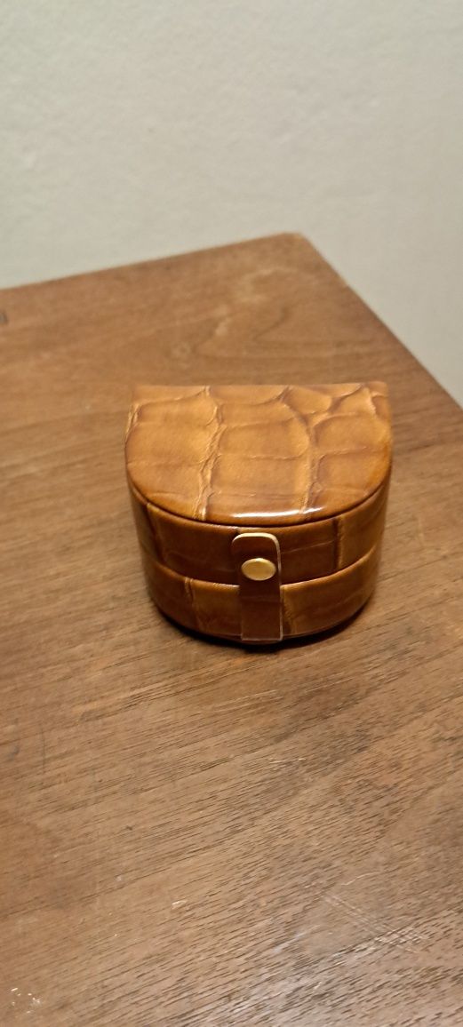 porta jóias  castanho