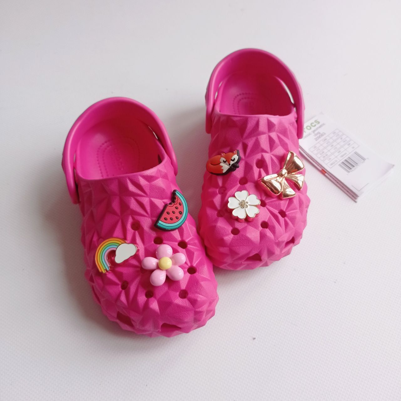 Дитячі сабо на дівчинку crocs c10 c11 c12