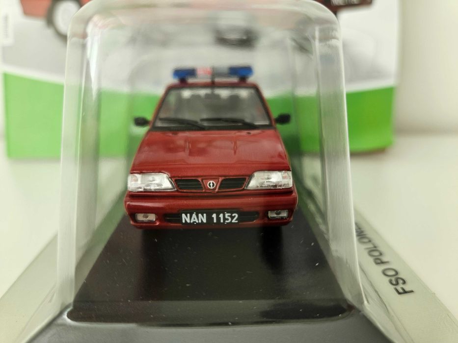 Model FSO Polonez ATU Plus Straż DeAgostini skala 1:43