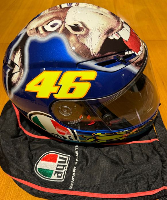 Capacete AGV GP-TECH Tamanho M (57-58) edição limitada nº 1143 de 2500