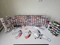 Pudry tytanowe SNS, NSN, REVEL NAIL