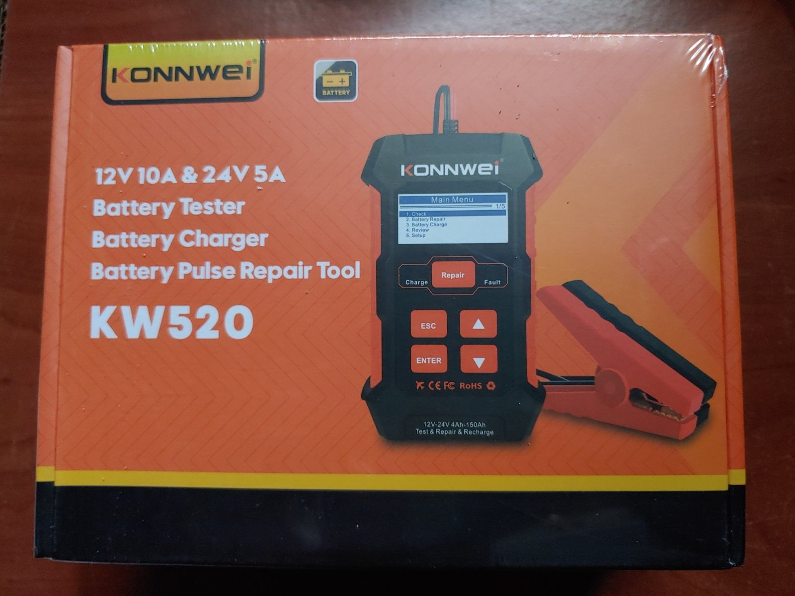 тестер акумулятора Konnwei kw208 kw218 kw650 kw520