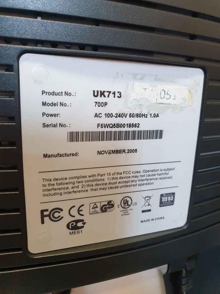 Монитор 17"  PROVIEW 700P