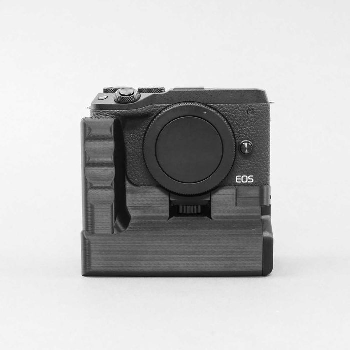 Punho para canon M6 mark II - Aumenta a autonomia de 4 a 12 vezes .