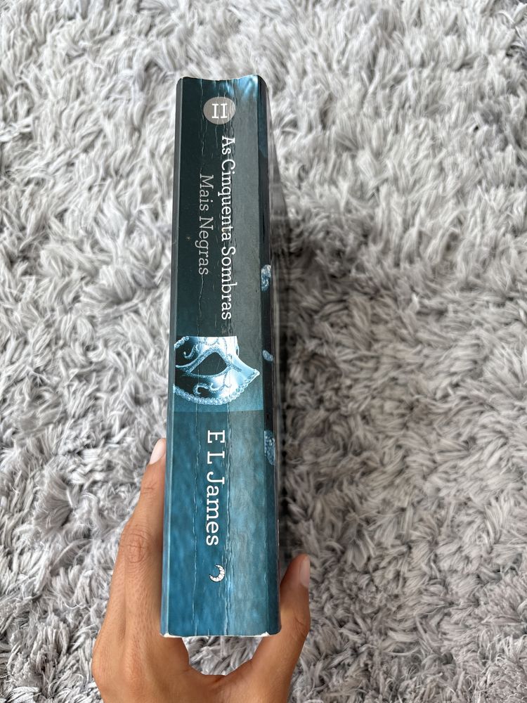 Livro as Cinquenta Sombras Mais Negras II