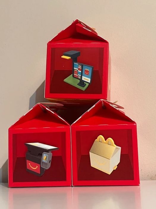 Zestaw kolekcja 3 figurek kolekcjonerskich little McDonald