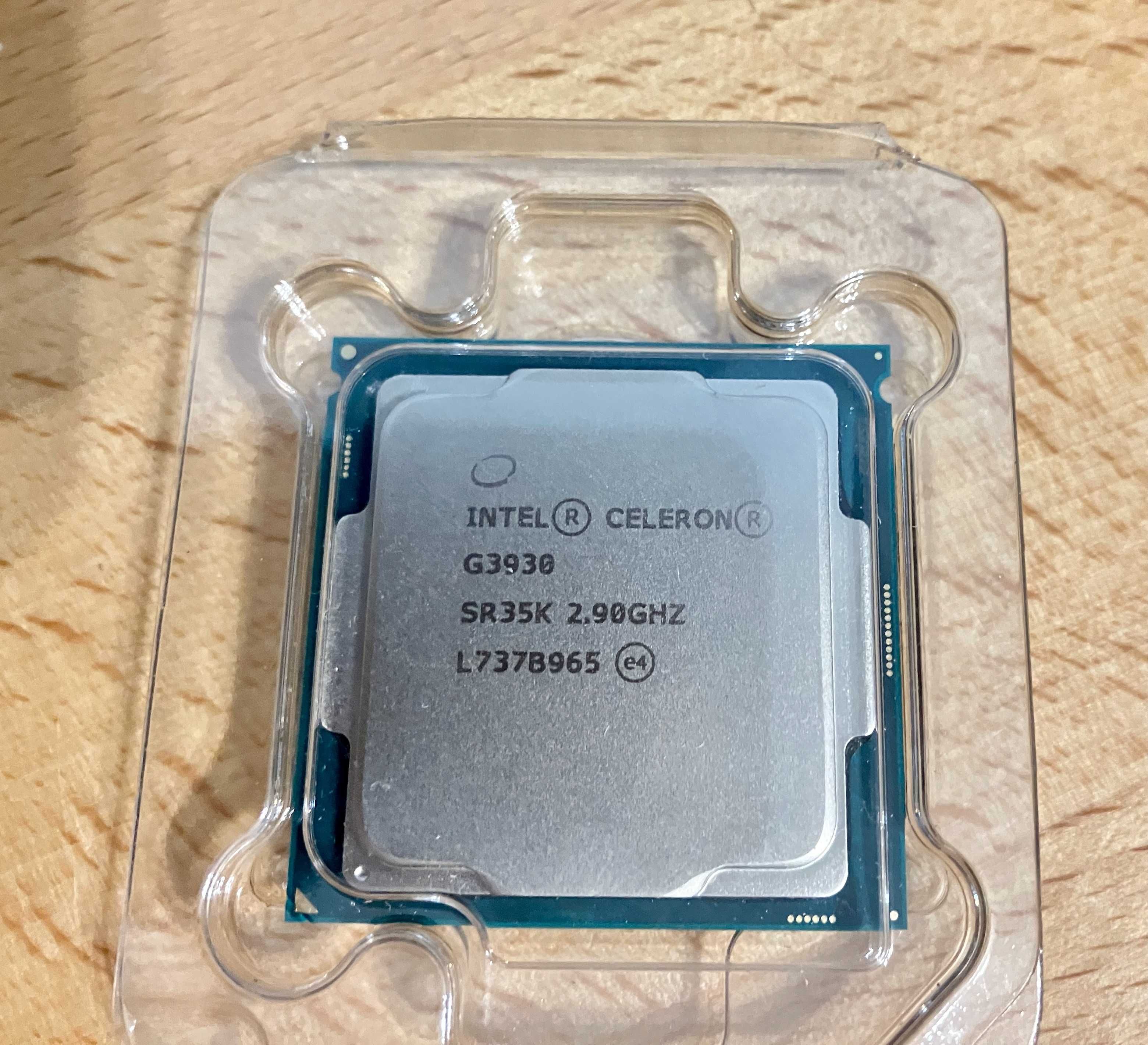 Процессор Intel Celeron G3930 (2 ядра по 2,9 GHz)с системой охлаждения