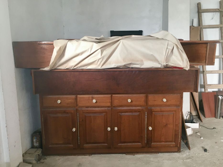 Conjunto de móveis de cozinha