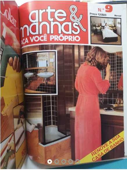 BRICOLAGE_11 números da revista Arte&Manhas, encadernados em 1 volume