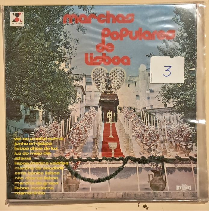 Discos de Vinil LP's, Marchas Populares de Lisboa, PORTES GRÁTIS.