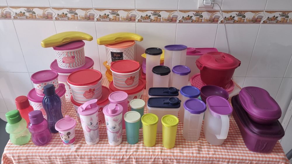 Tuppaware lote usadas