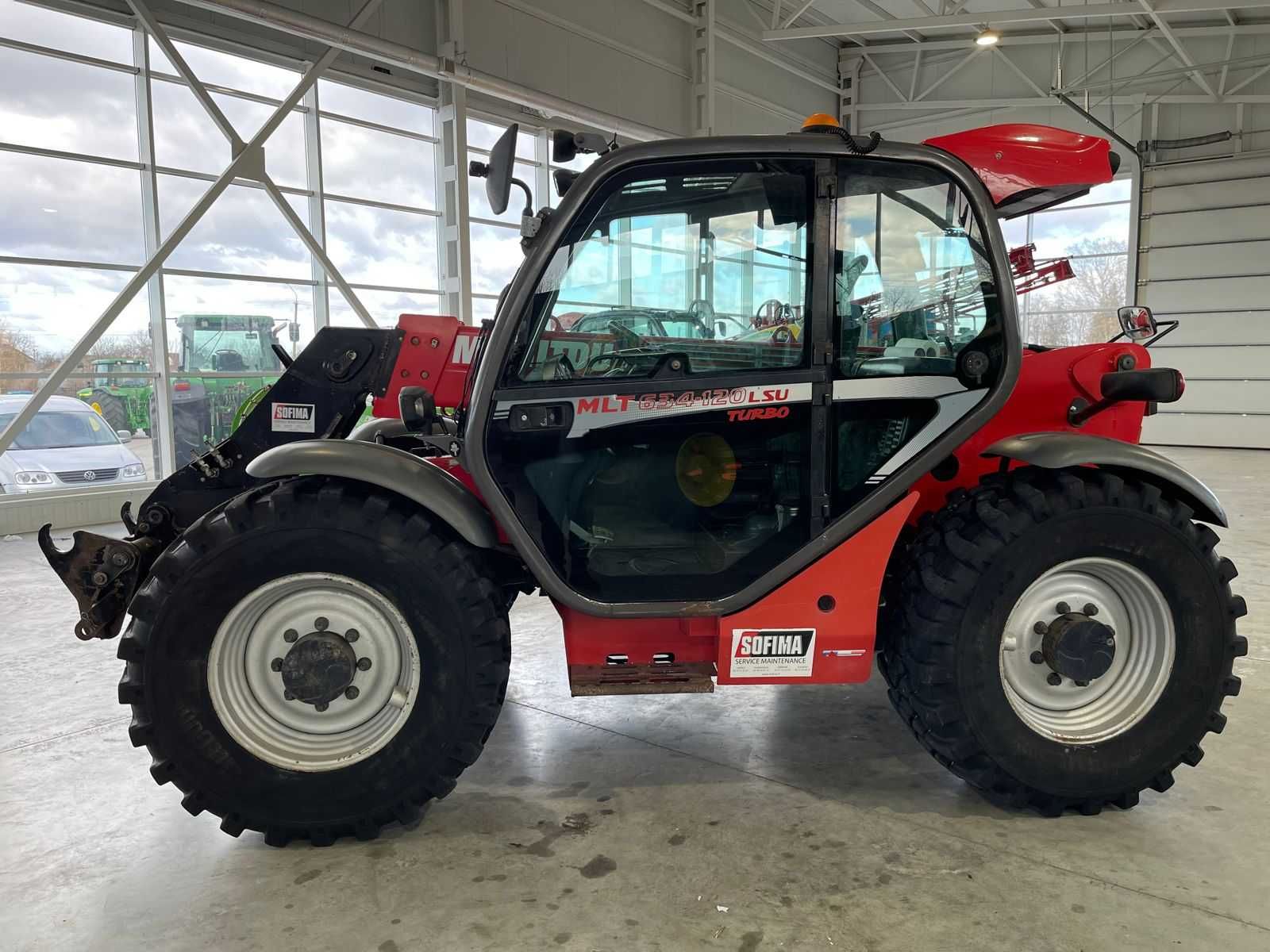 телескопічний навантажувач Manitou 634 -2011 року