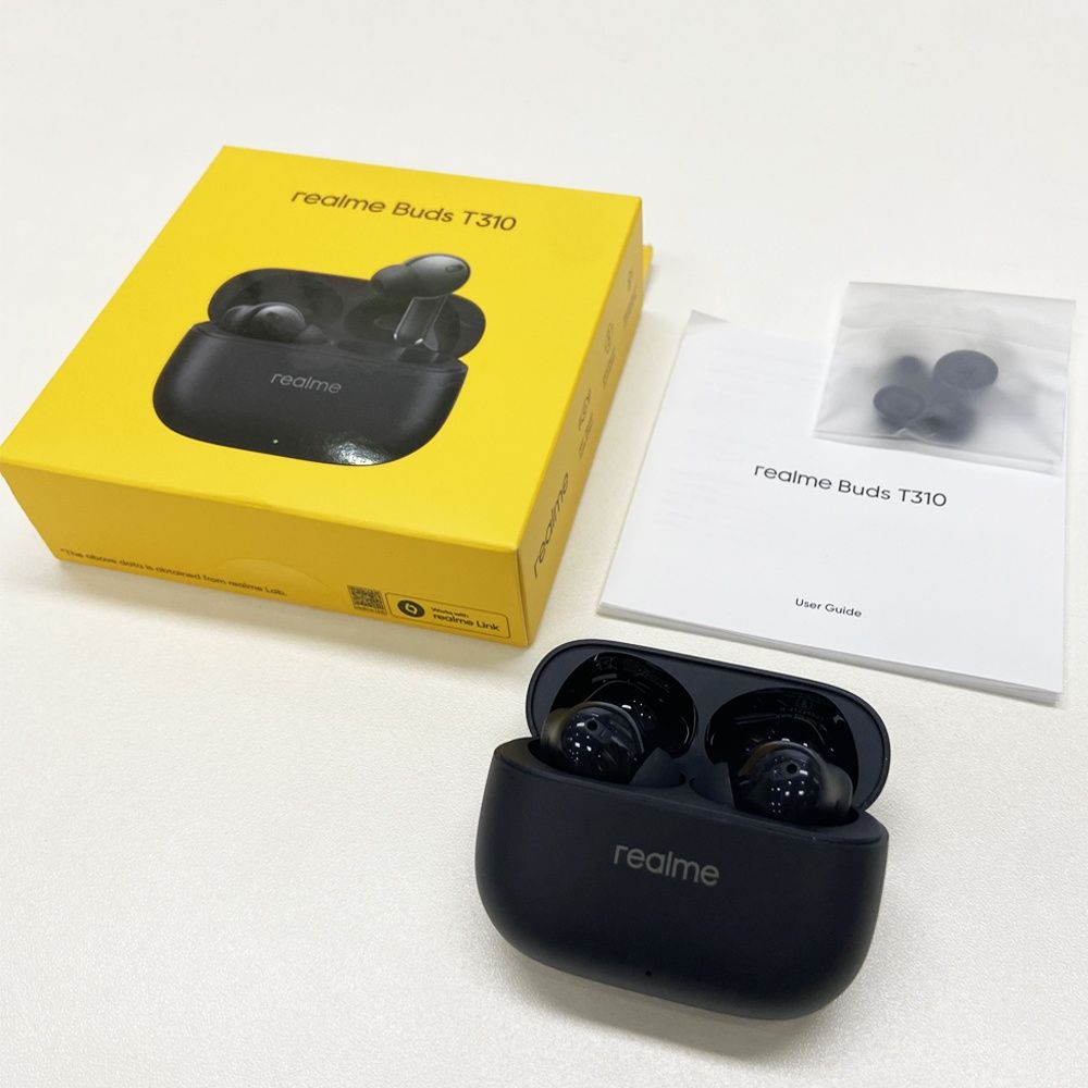 Новинка. TWS навушники Realme Buds T310 Bluetooth 5.4 ANC