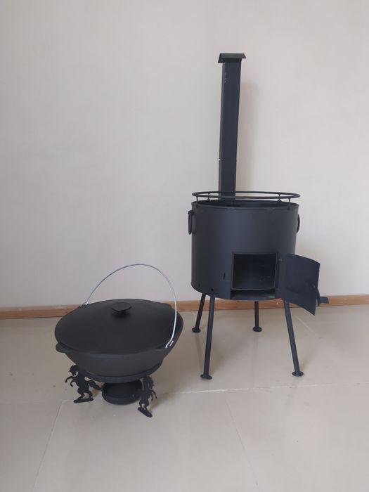 Підставка Буцифал для казана 8-32л .подставка под казан татарський.