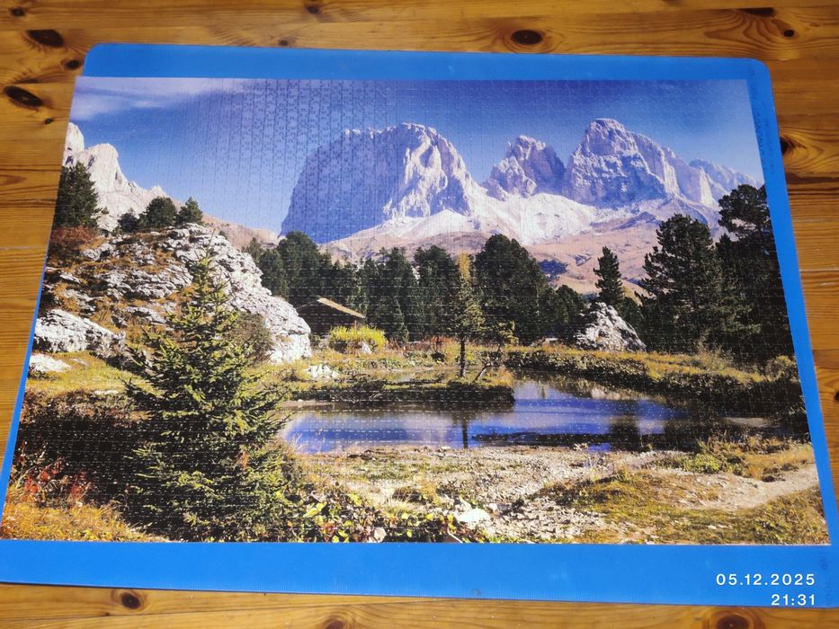 Puzzle Trefl 3000 Jeziorko w Dolomitach