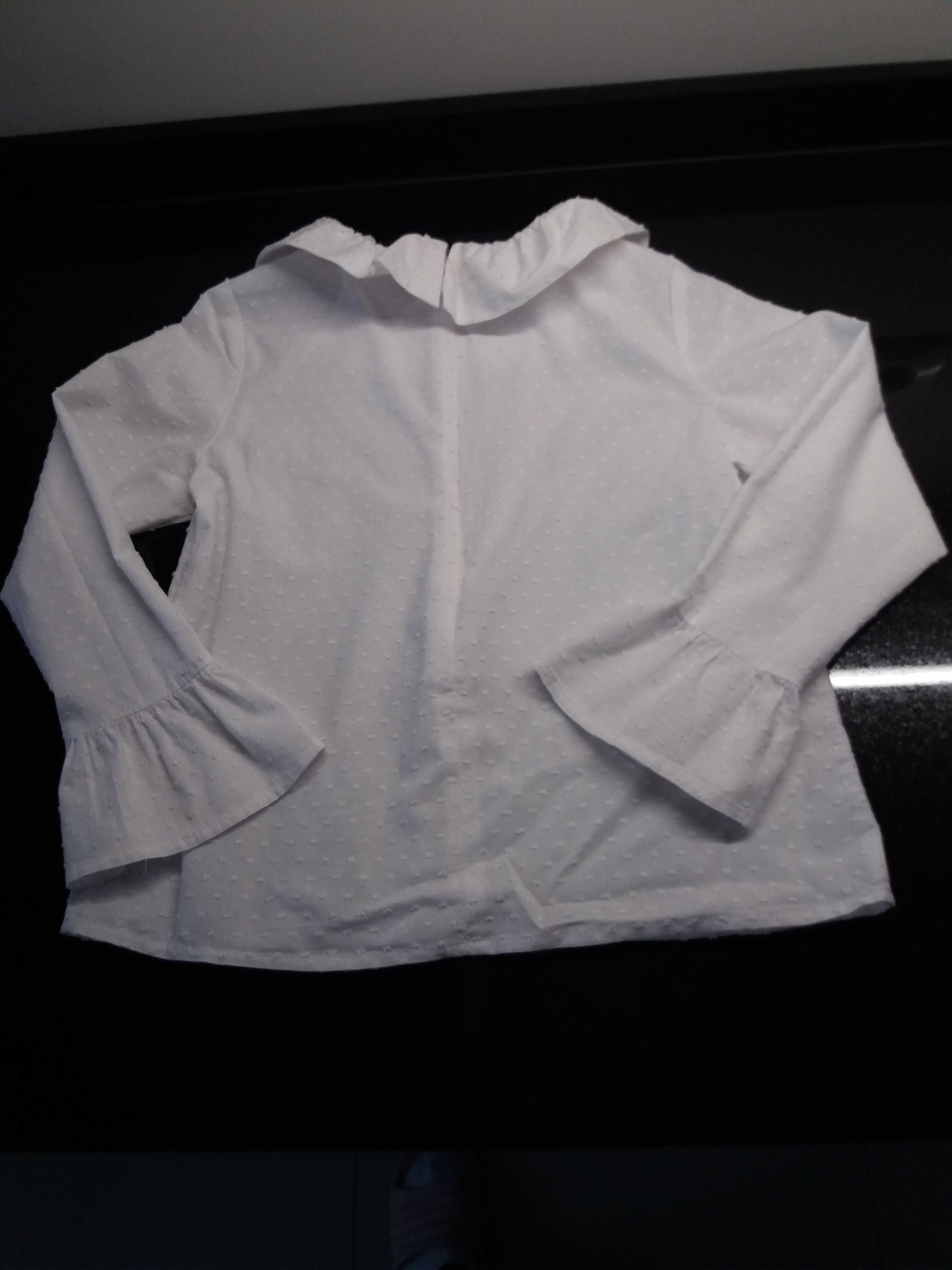 Koszula/bluzka biała, rozm.122/128