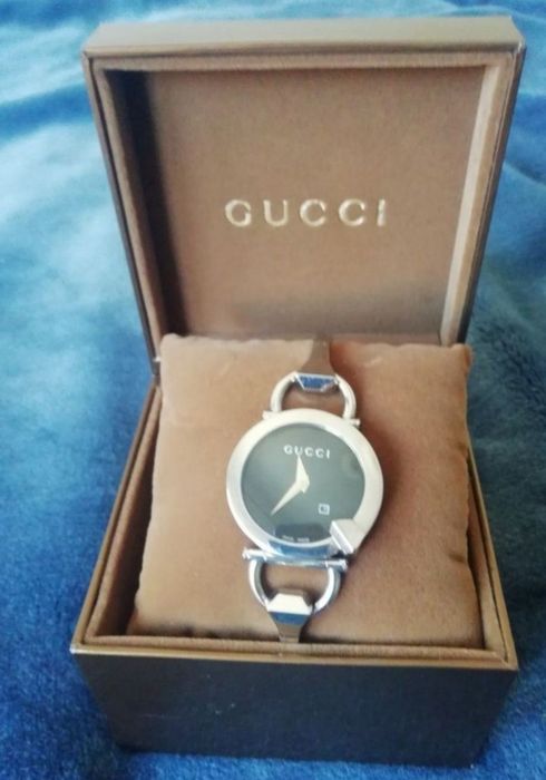 Relógio Gucci prateado original