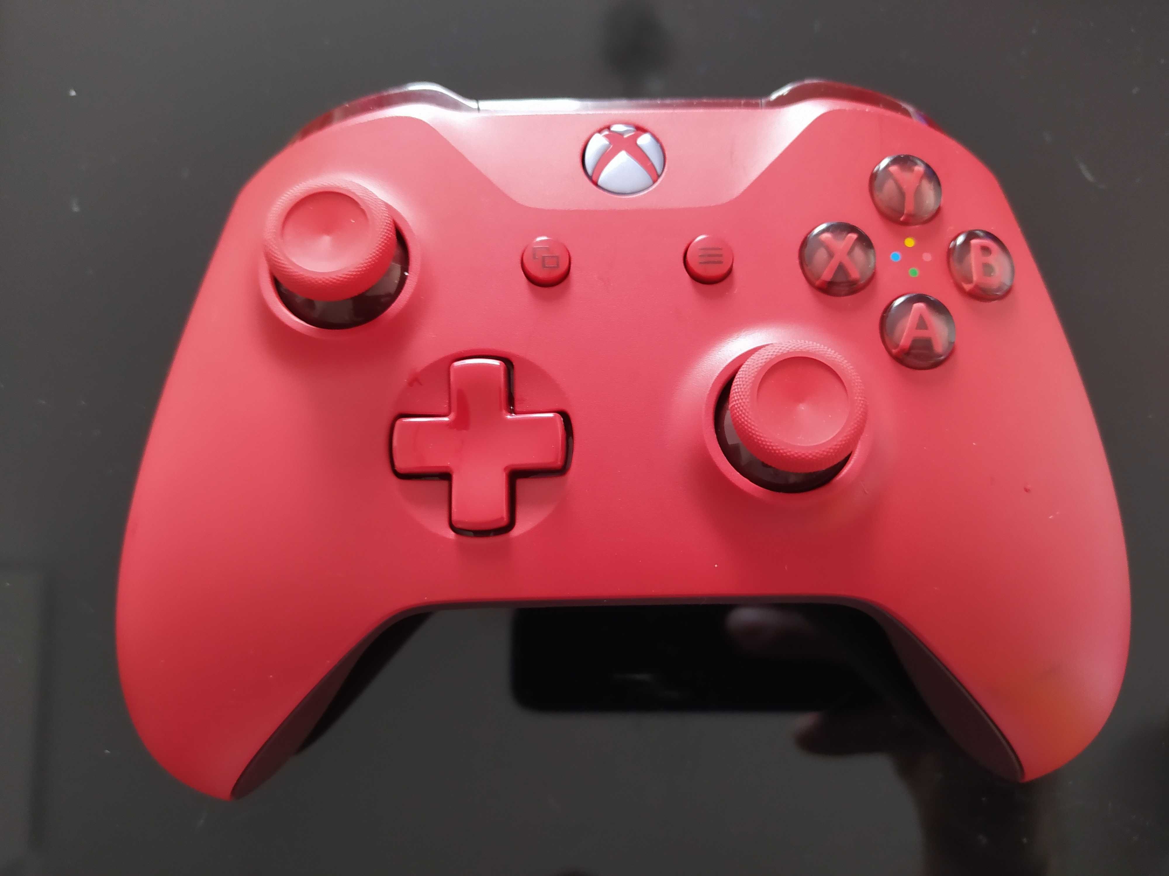 Pad kontroler do Xbox One Series S X czerwony jak Nowy