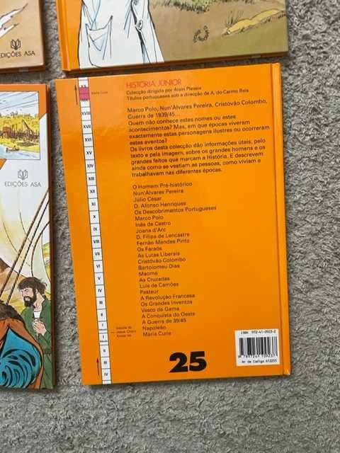 História Junior livros - edições ASA