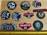 Remendos patchs punk e Rocknroll