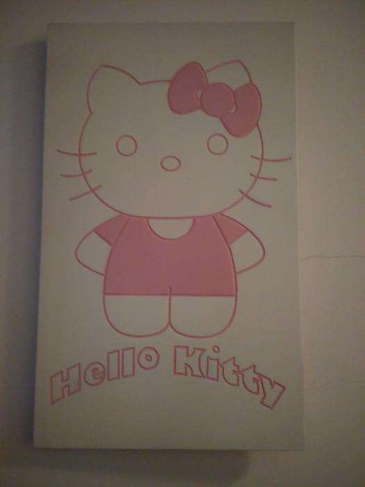 Quadro decorativo da Hello Kitty