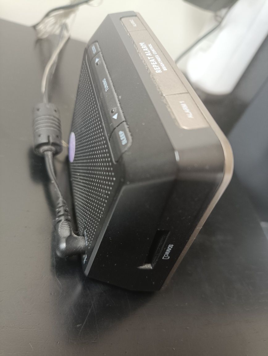 Moldura Digital Rádio Despertador Philips