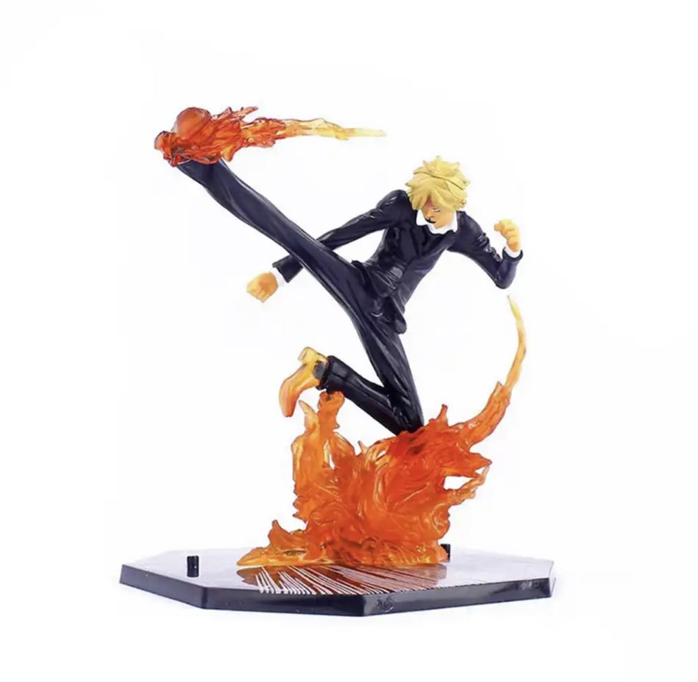 Figuras one piece e demon slayer