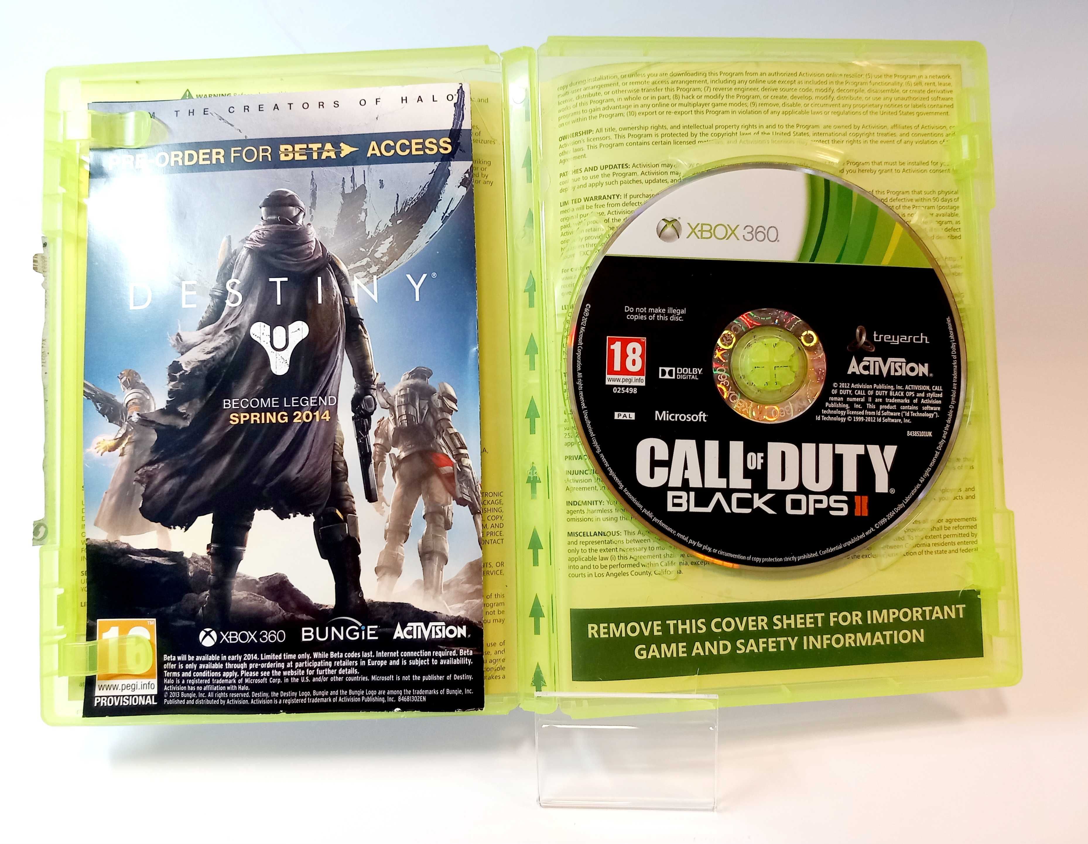 GRA XBOX 360 Call of Duty: Black Ops II #OPIS# 595/24/HUT