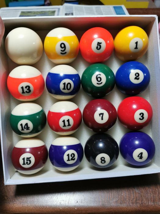 Bolas de Bilhar / Snooker