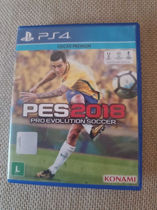 Jogos PS4 - FIFA 17 e PES 2018