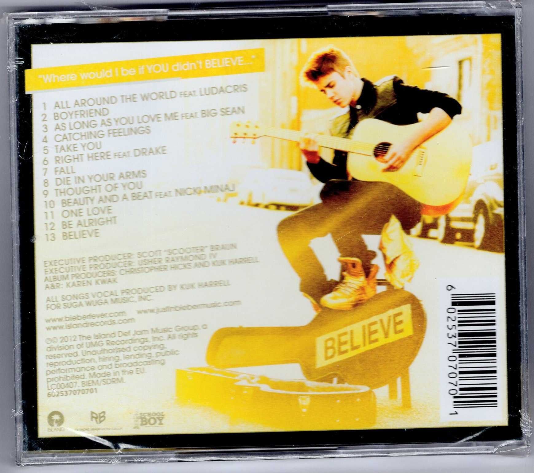 Justin Bieber - Believe (CD, Polska edycja)