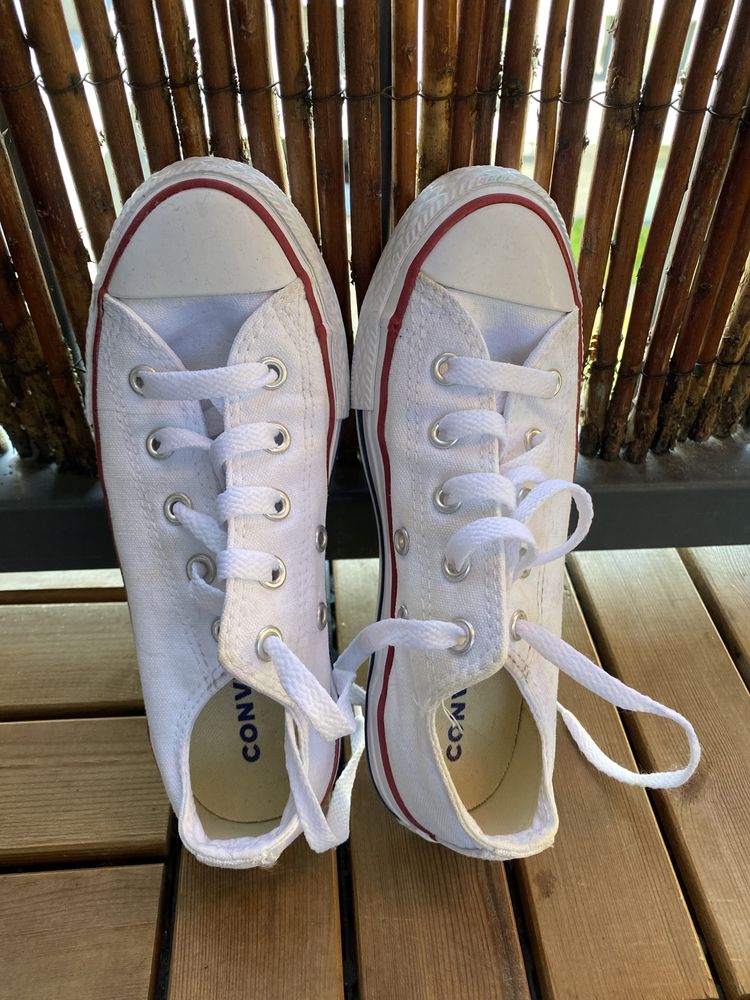 CONVERSE trampki białe rozm.31,5