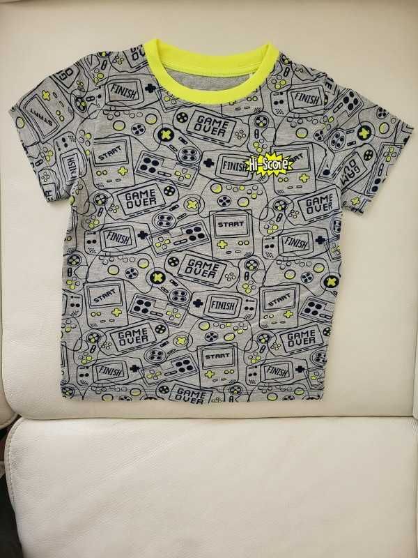 MEGA PAKA dla chłopaka t-shirty, spodenki, koszulki 110, H&M, Smyk,