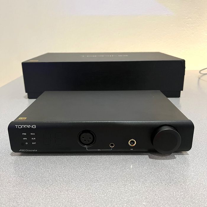 Topping A90 Discrete - Hi-Fi підсилювач для навушників/преамп акустики