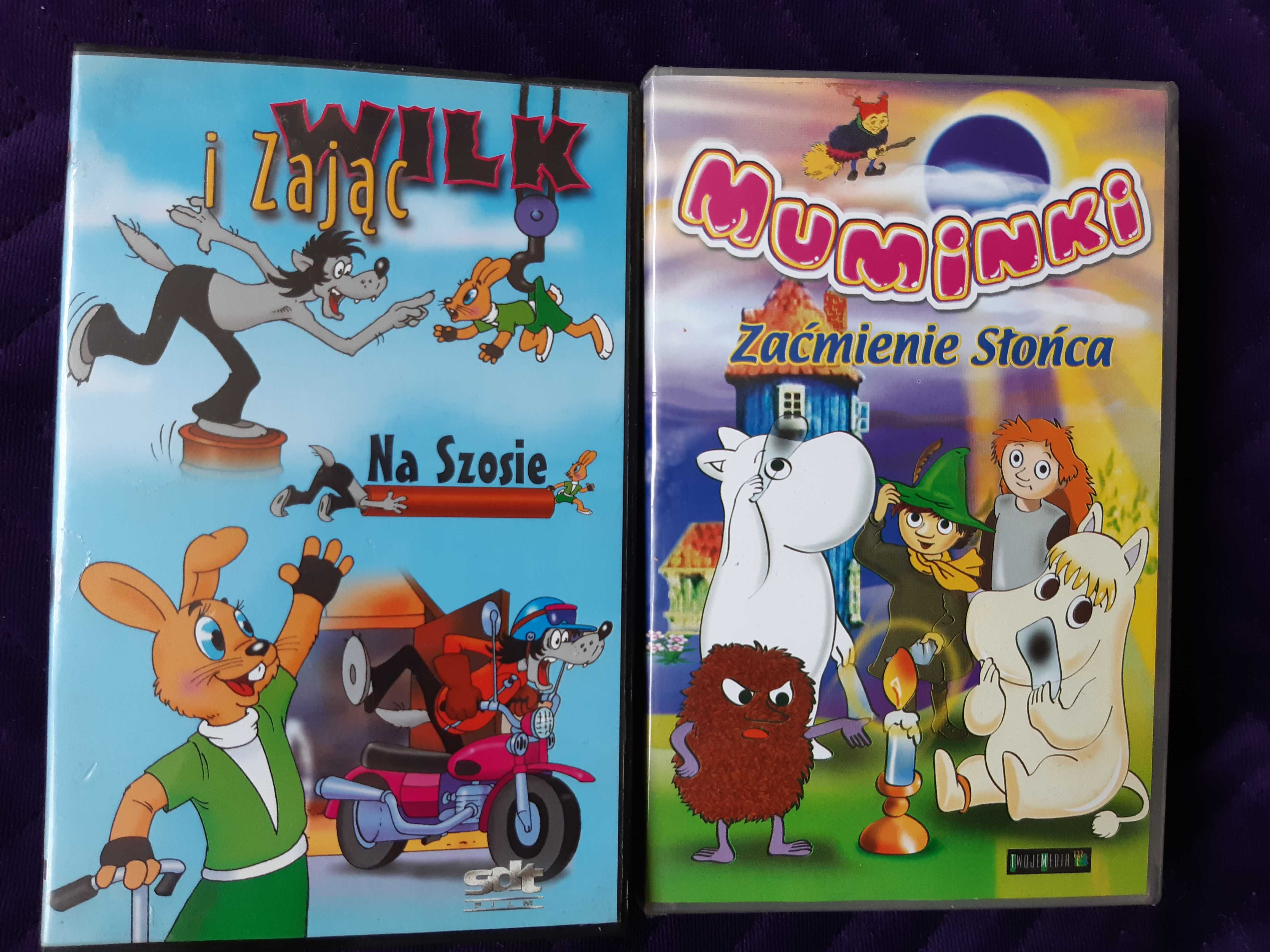 Wilk i zając,  Muminki vhs