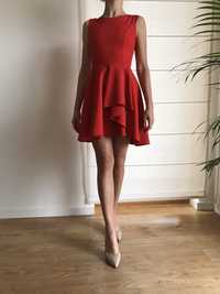 Sukienka czerwona S (XS)