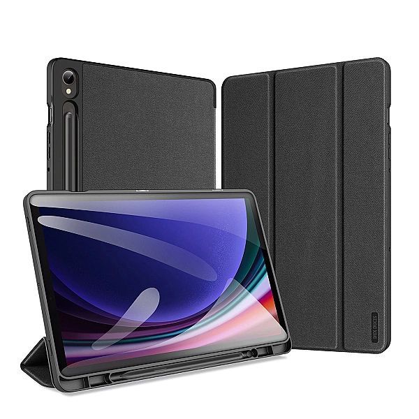 Etui z podstawką Dux Ducis Domo Samsung Galaxy Tab S9 Fe - czarne