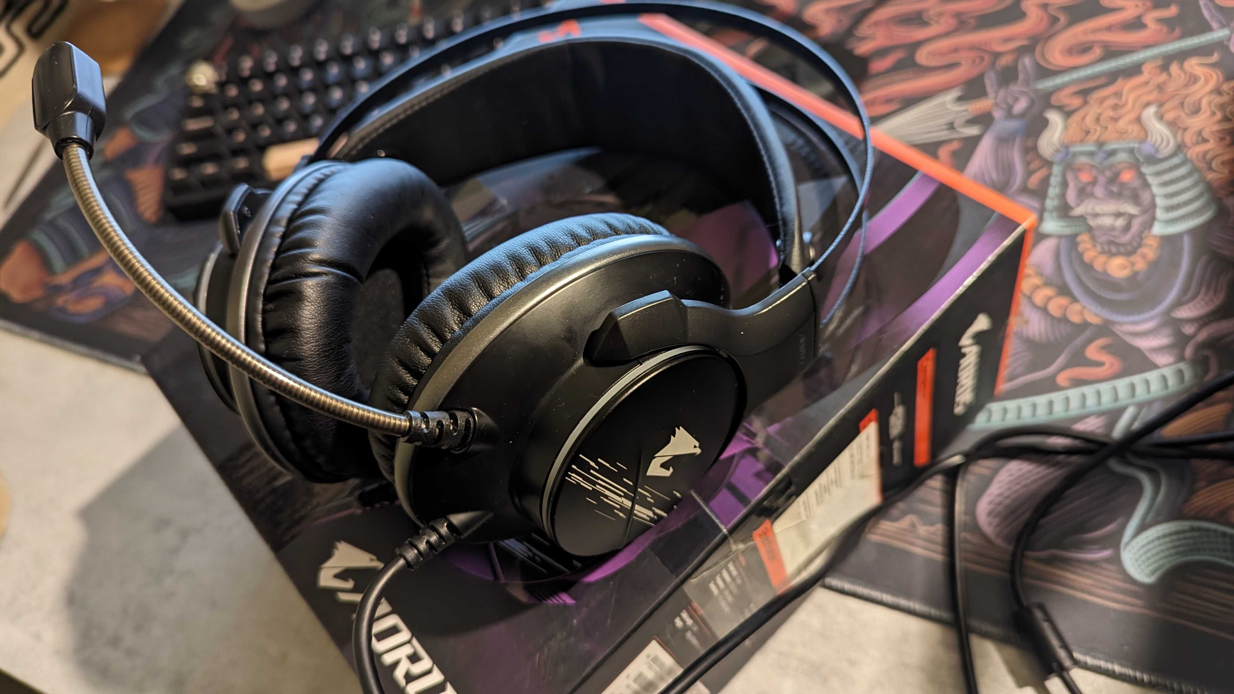 Навушники ігрові GIGABYTE AORUS H1 Razer гарнітура ігрова HyperX JBL