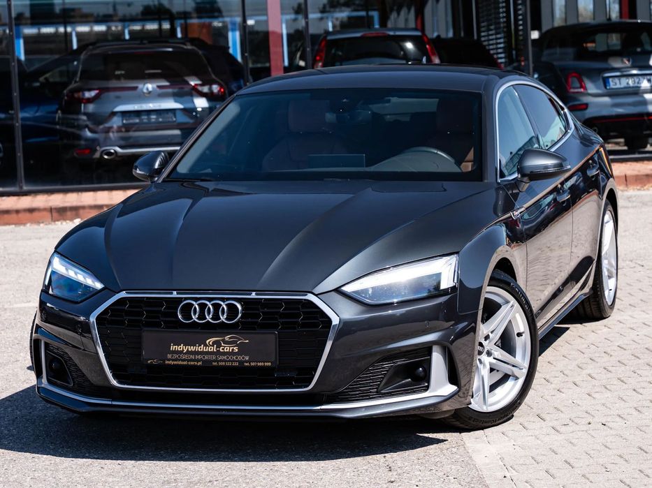 Audi A5 Sportback S-Line+*Exclusive*Matrix Led*Masaże*Kamera*Lane