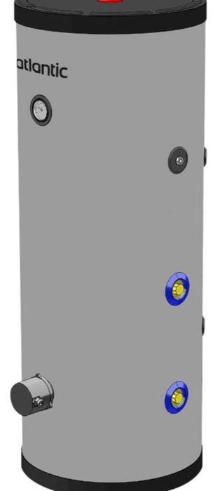 Zbiornik Atlantic Mileo 300 Inox z wężownicą do pomp ciepła