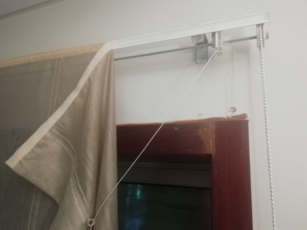 Cortinas em tecido tipo estore 2x2 metros