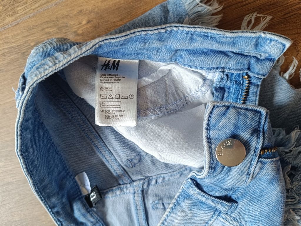 Szorty dżinsowe H&M r.32