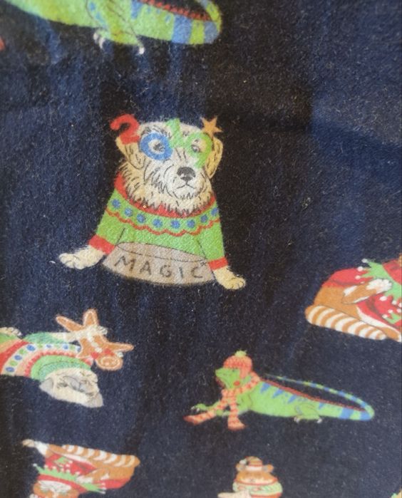 Новорічна футболка штани мопс піжама унісекс