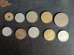 Moedas francesas alemãs antigas