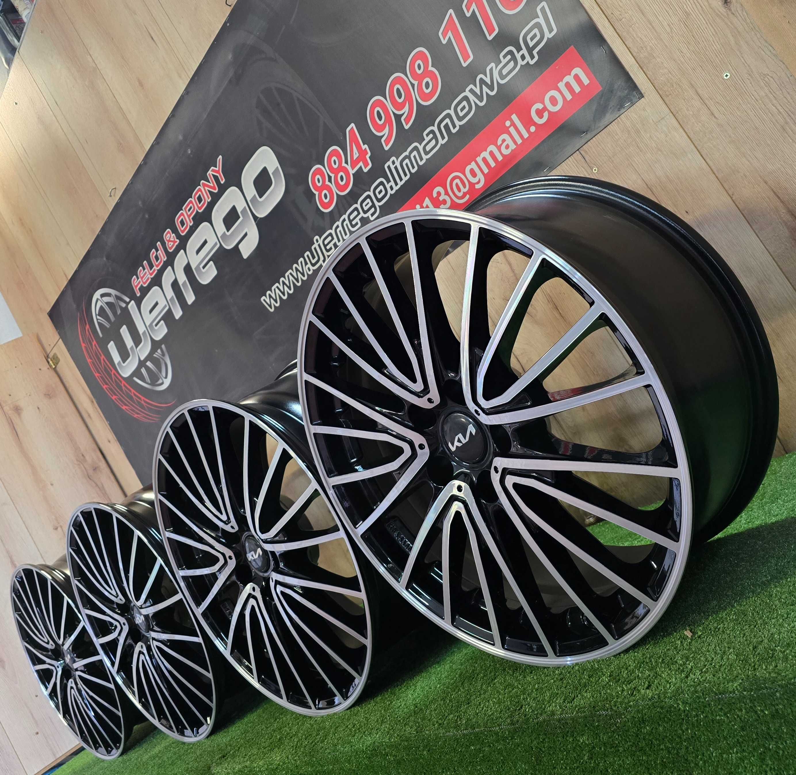 NOWE ALUFELGI KIA 19x5x114,3 - Carens, Cee;d, EV6,Niro,Optima,Sportage