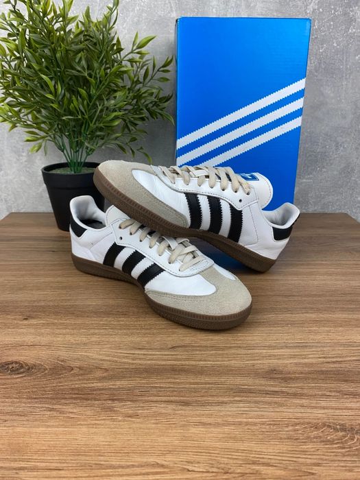 Dziecięce buty Adidas Samba OG r. 33,5 - skórzane sneakersy retro