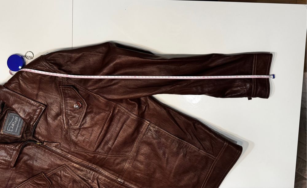 Kurtka ze skory naturalnej marki Leather Collection