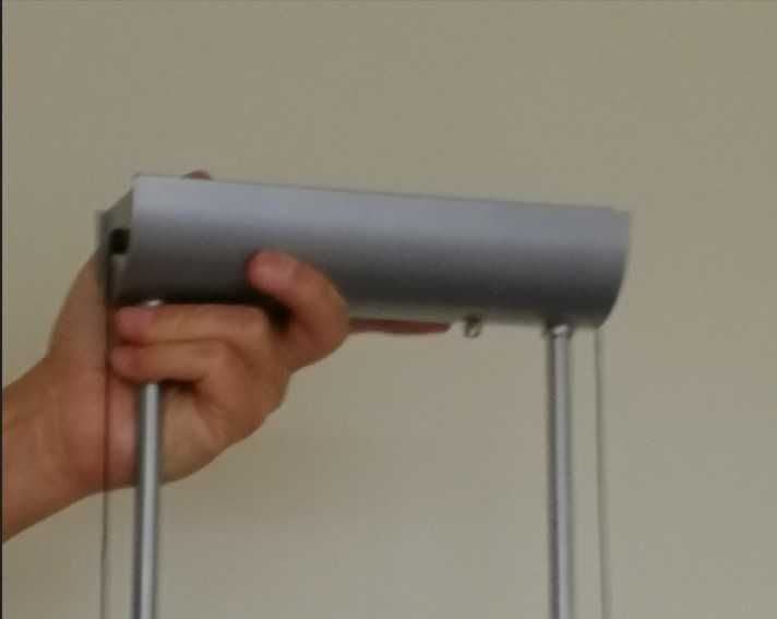 Włoska lampa wisząca,sufitowa,żyrandol, metal,szkło,regulacja jasności