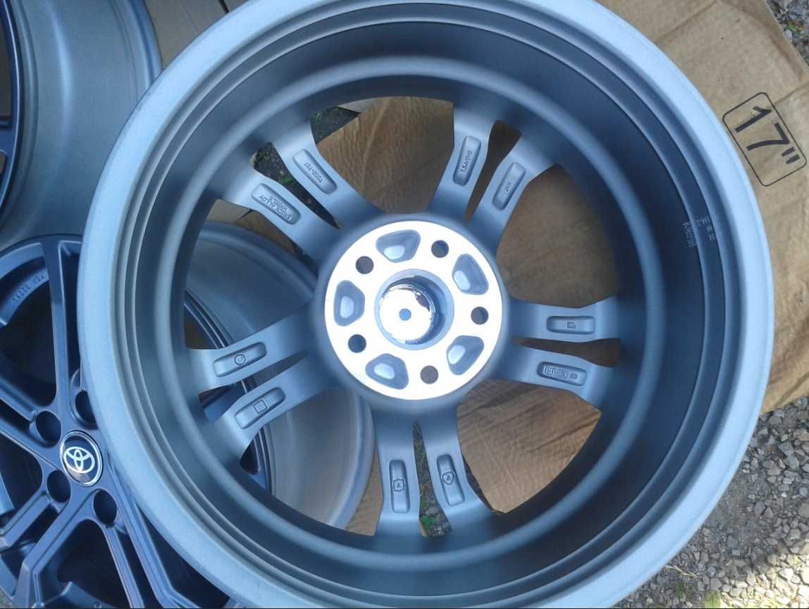 oryginalne felgi nowe r17 szare camry rav-4 ch-r lexus 5x114,3 sedici